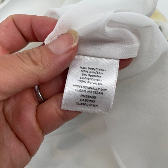 Classiques Entier Floral Silk Sleeveless Tunic Blouse Womens Plus Size 22W - Picture 5 of 7